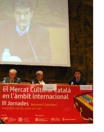 LA FIEC PARTICIPA EN UNA JORNADA SOBRE LA PRESNCIA DEL MERCAT CULTURAL CATAL EN L MBIT INTERNACIO